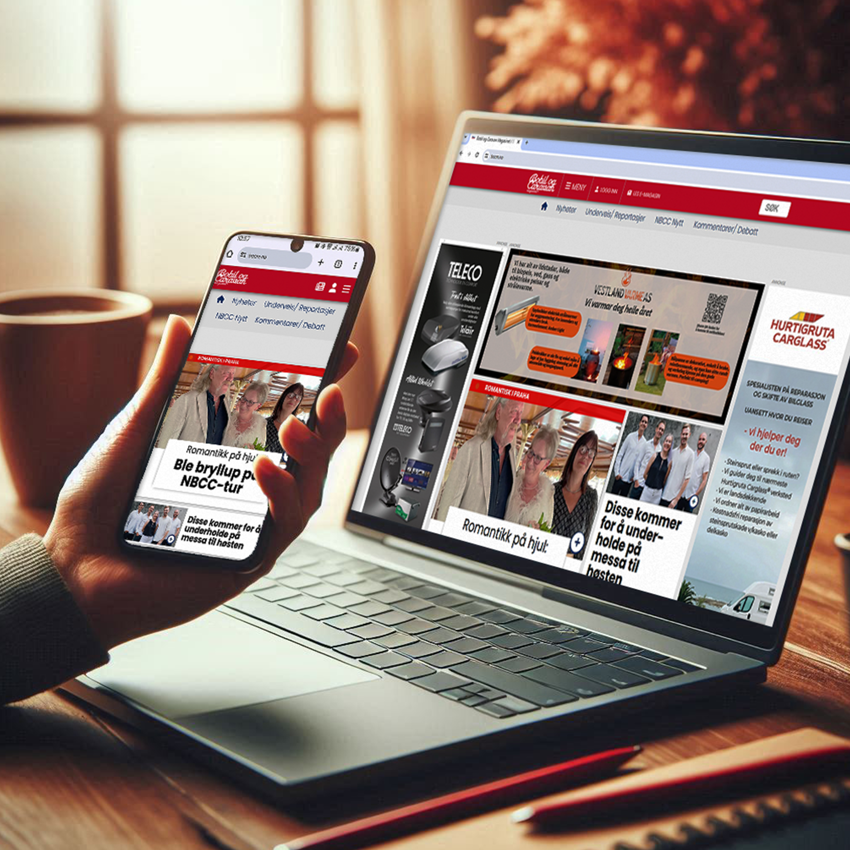 Nå er Bobil og Caravan Magasinet på nett